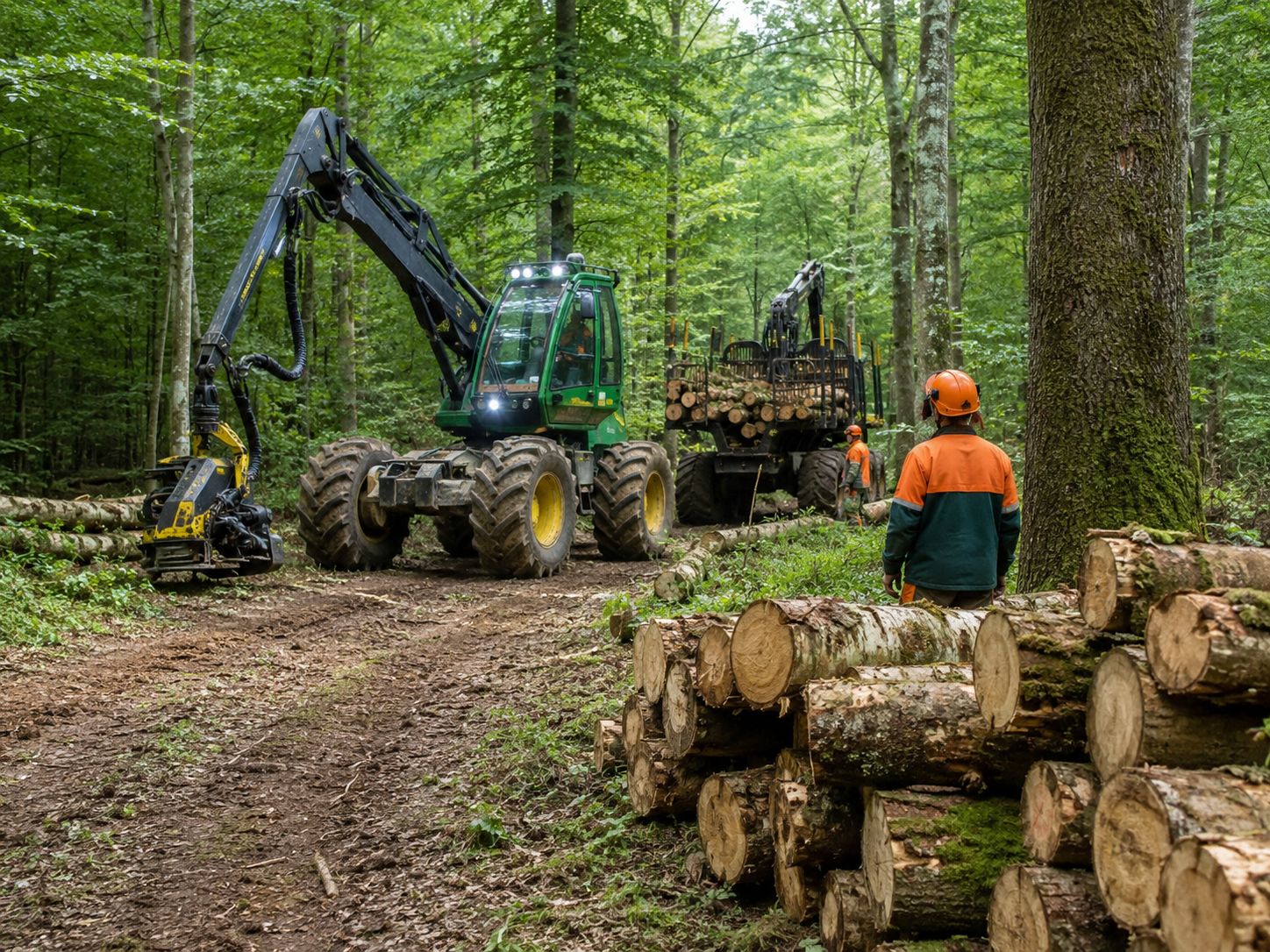 Bois professionnels : sciages et bois de charpente