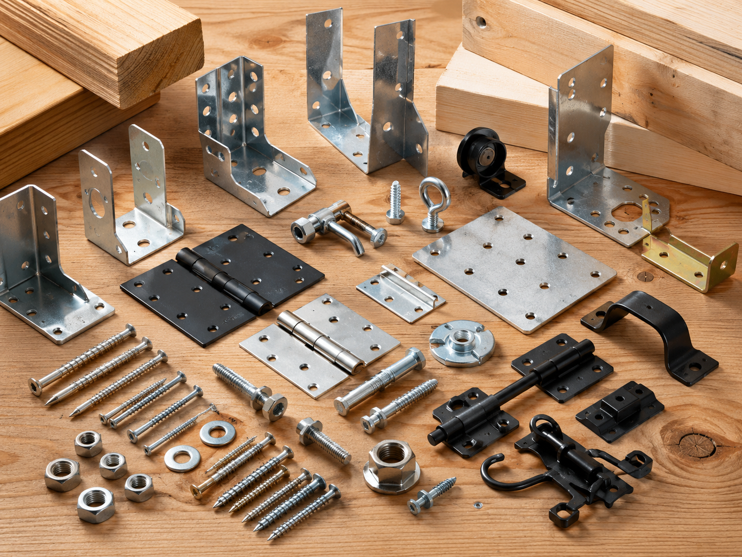 Détail d’assemblage et de finition du bois